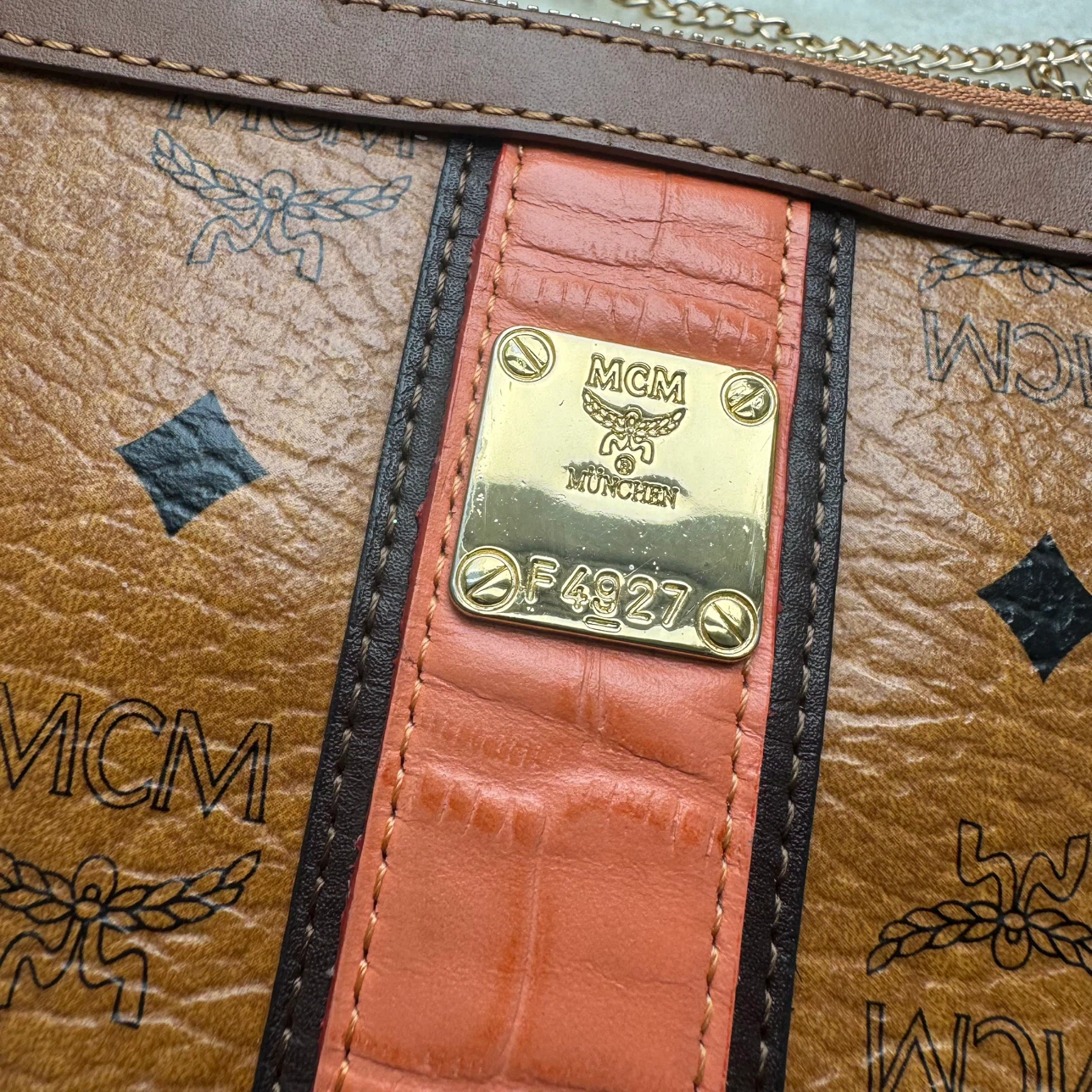 MCM Visetos Clutch with Chain - photo 4