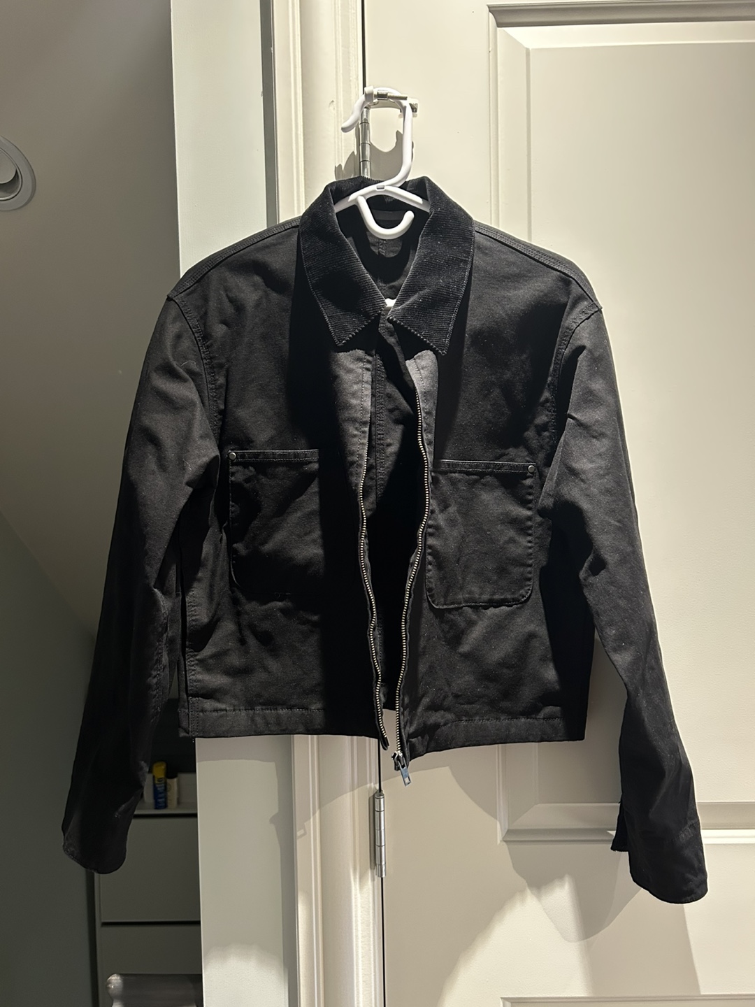 UNIQLO Black Zip-Up Short Jacket