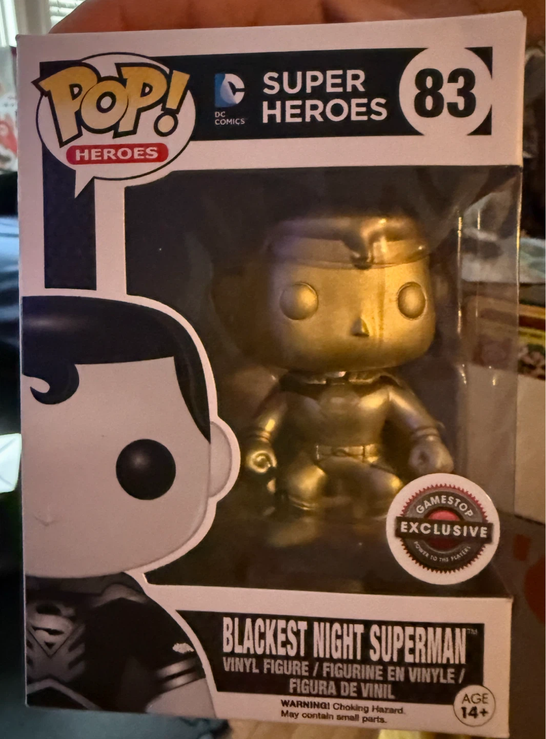 Funko Pop! DC Super Heroes Blackest Night Superman #83