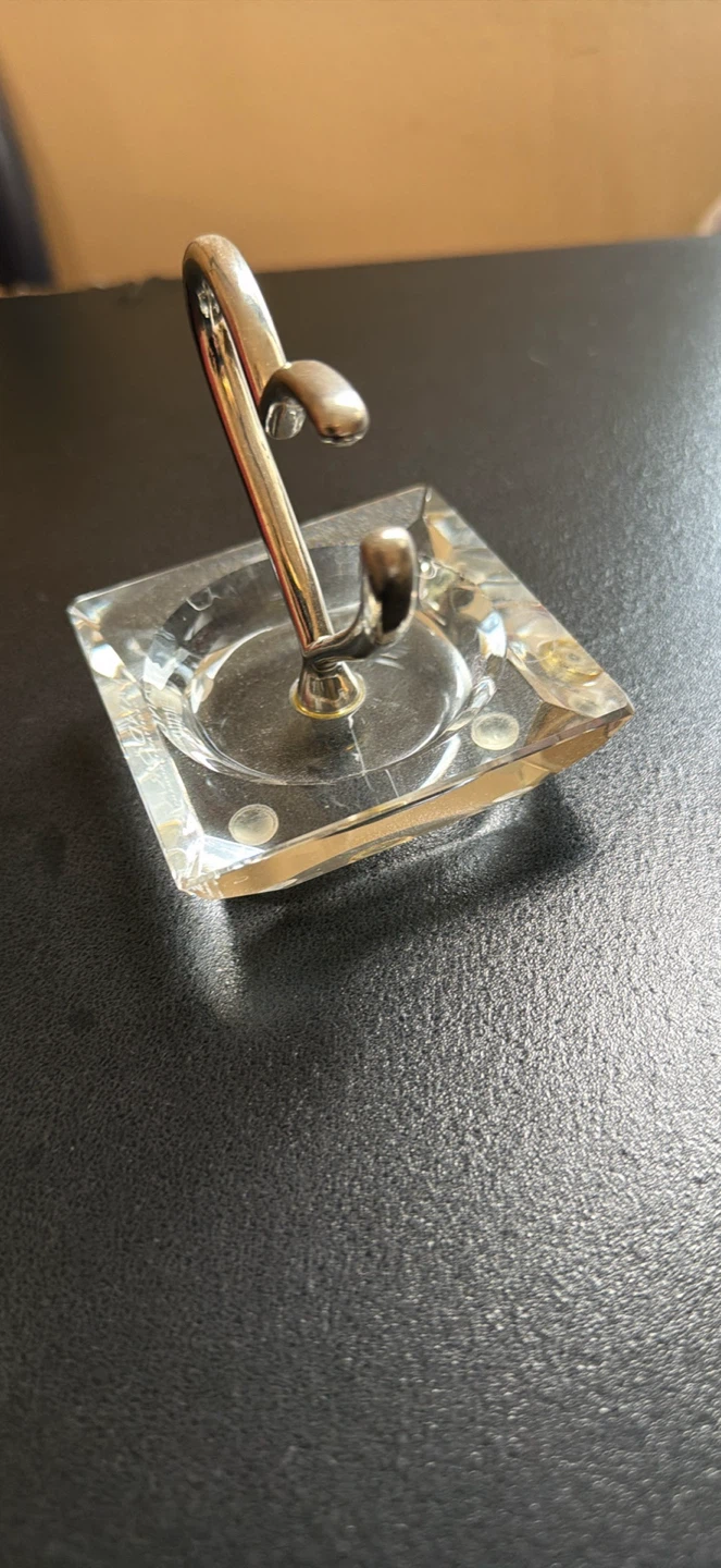 Pandora Crystal Heart Ring Holder Display Stand - photo 3