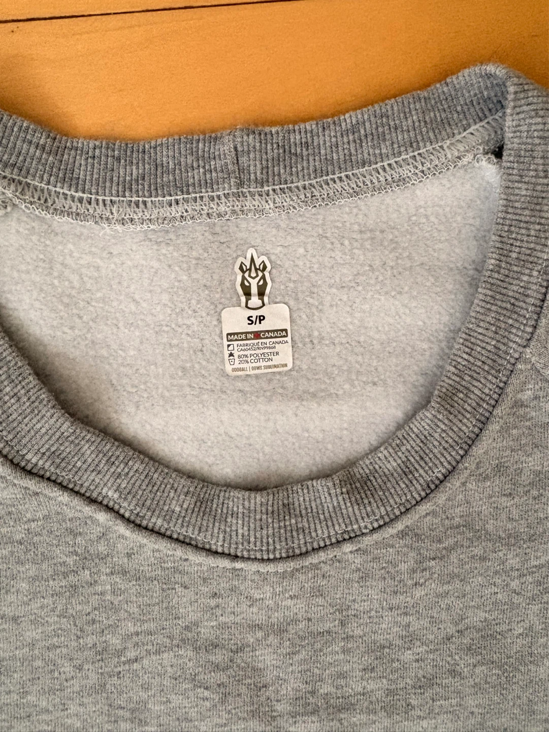 Grey Crewneck Sweatshirt S/P - photo 2
