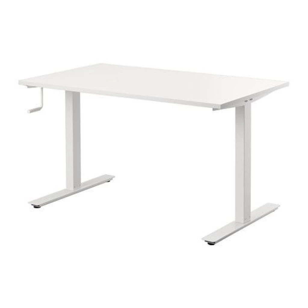 IKEA SKARSTA Adjustable Sit/Stand Desk – White