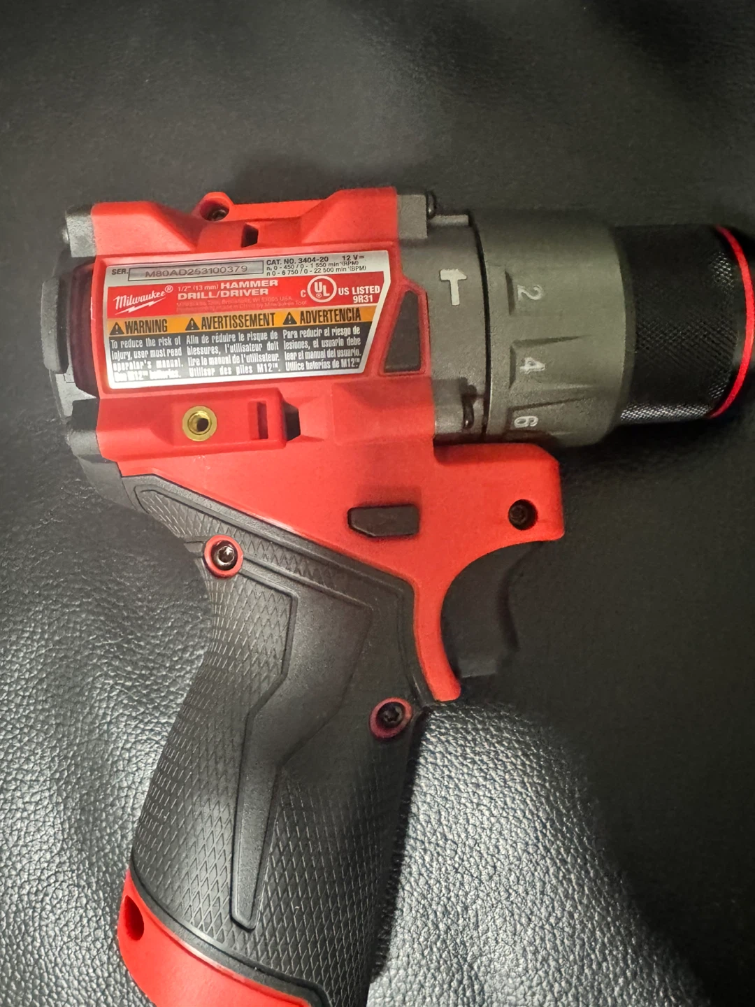 Milwaukee 12V Hammer Drill/Driver - photo 2