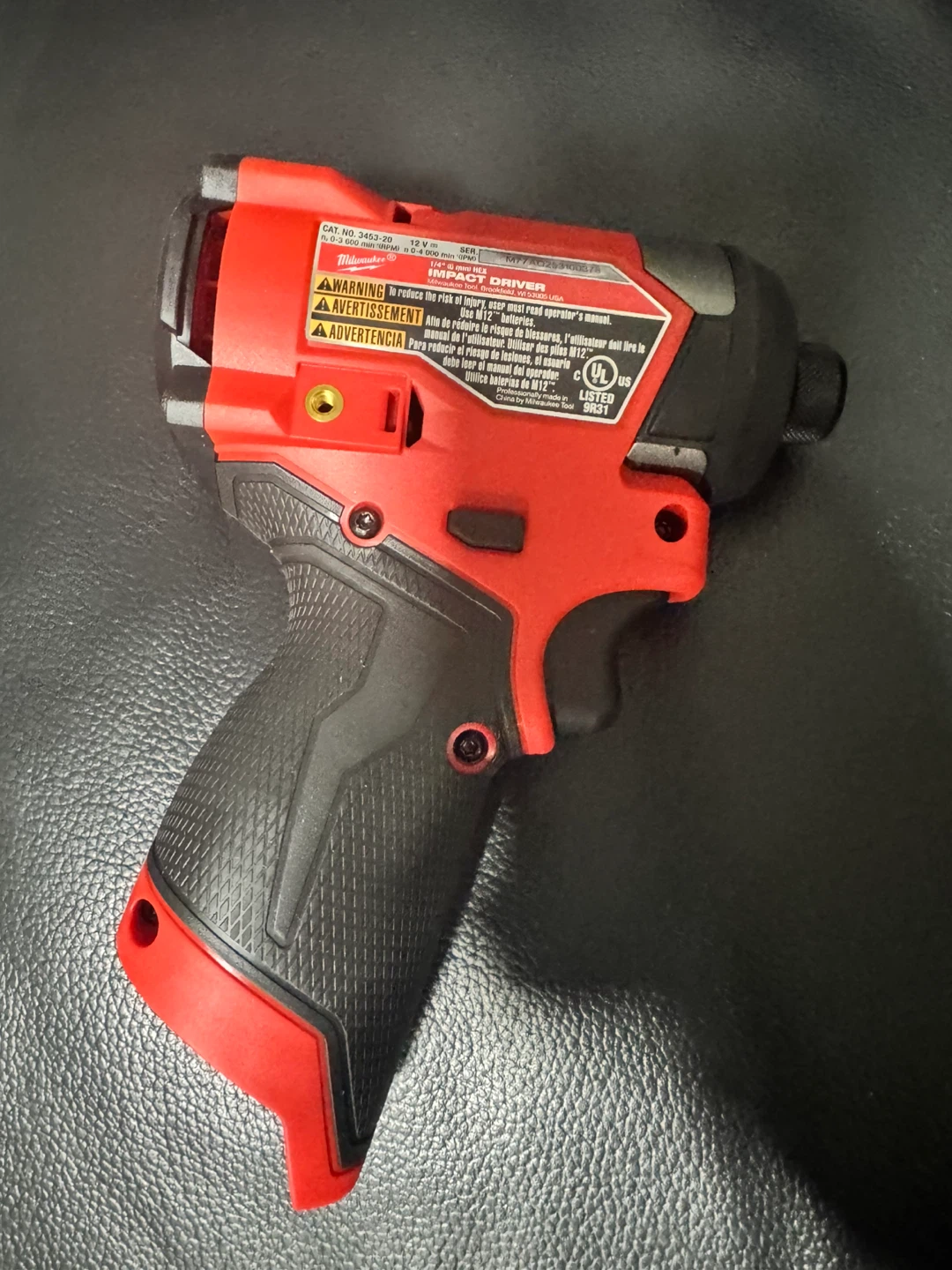 Milwaukee 12V M12 FUEL Impact Driver - photo 2