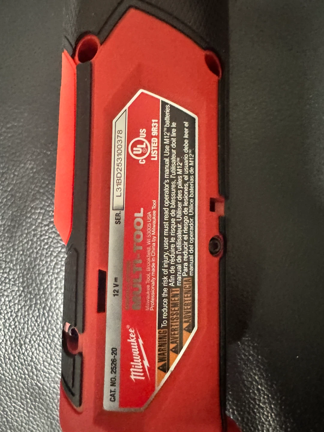 Milwaukee FUEL M12 Cordless Multi-Tool - photo 3