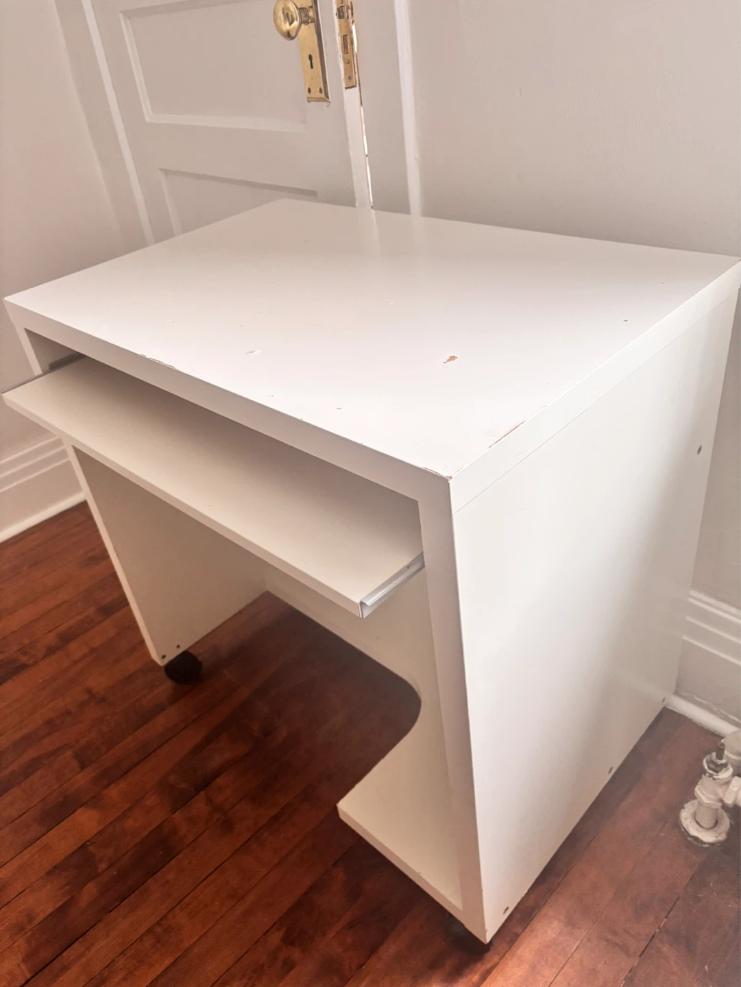 Computer Desk with Keyboard Tray - photo 3