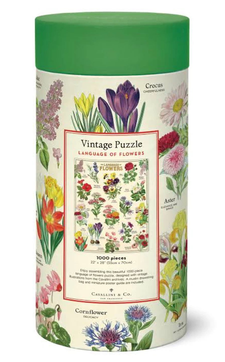Cavallini & Co. Vintage Puzzle - The Language of Flowers - photo 5