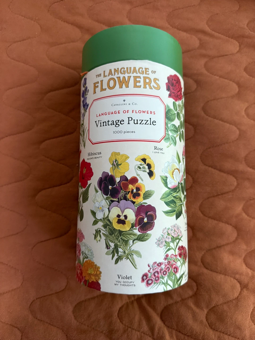 Cavallini & Co. Vintage Puzzle - The Language of Flowers - photo 2