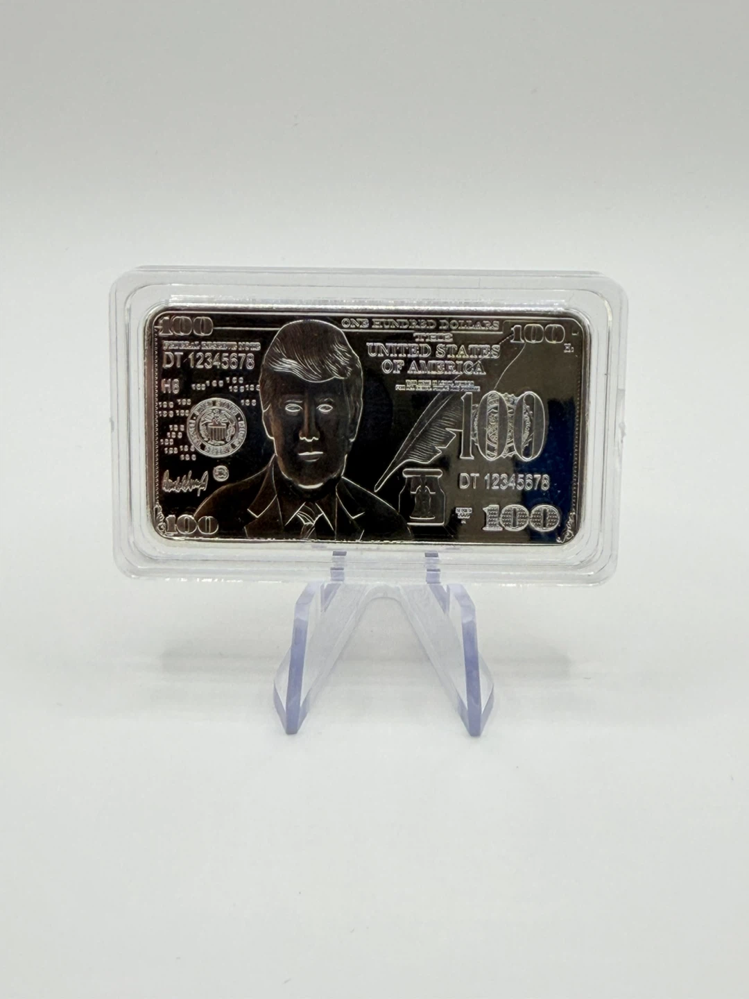 Donald Trump 100 Dollar Bill