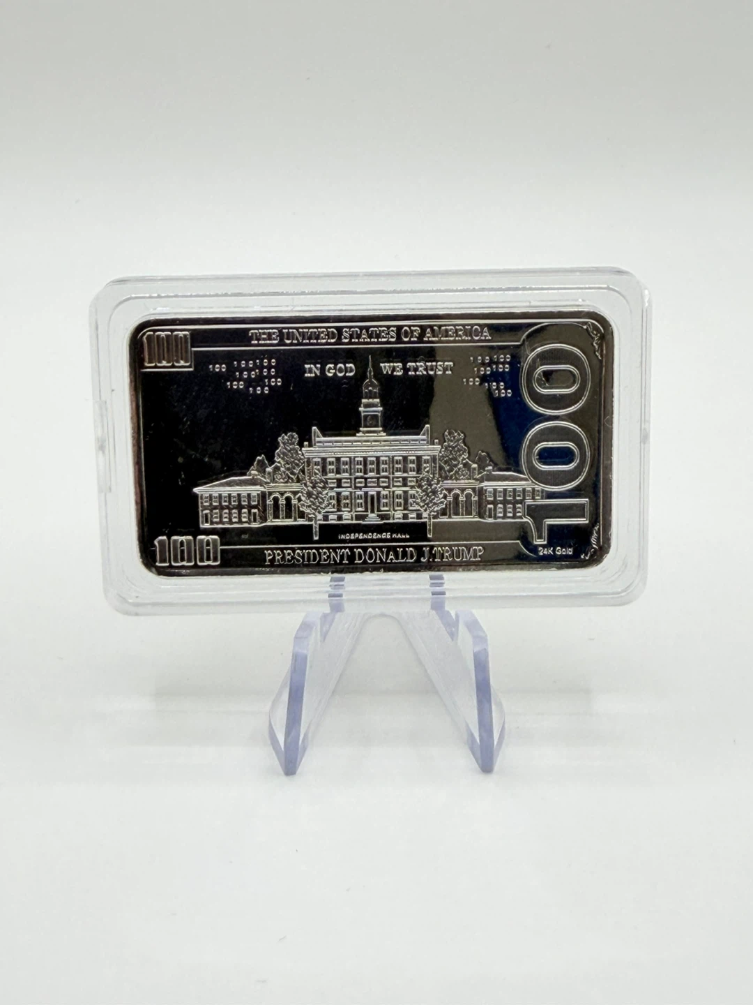 Donald Trump 100 Dollar Bill - photo 2