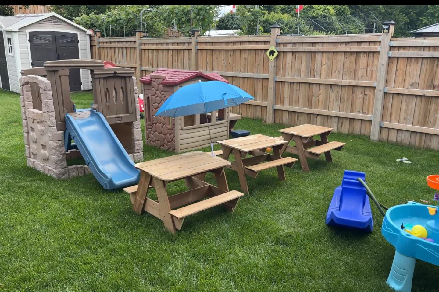 Wooden Picnic Table Set for Kids - photo 2