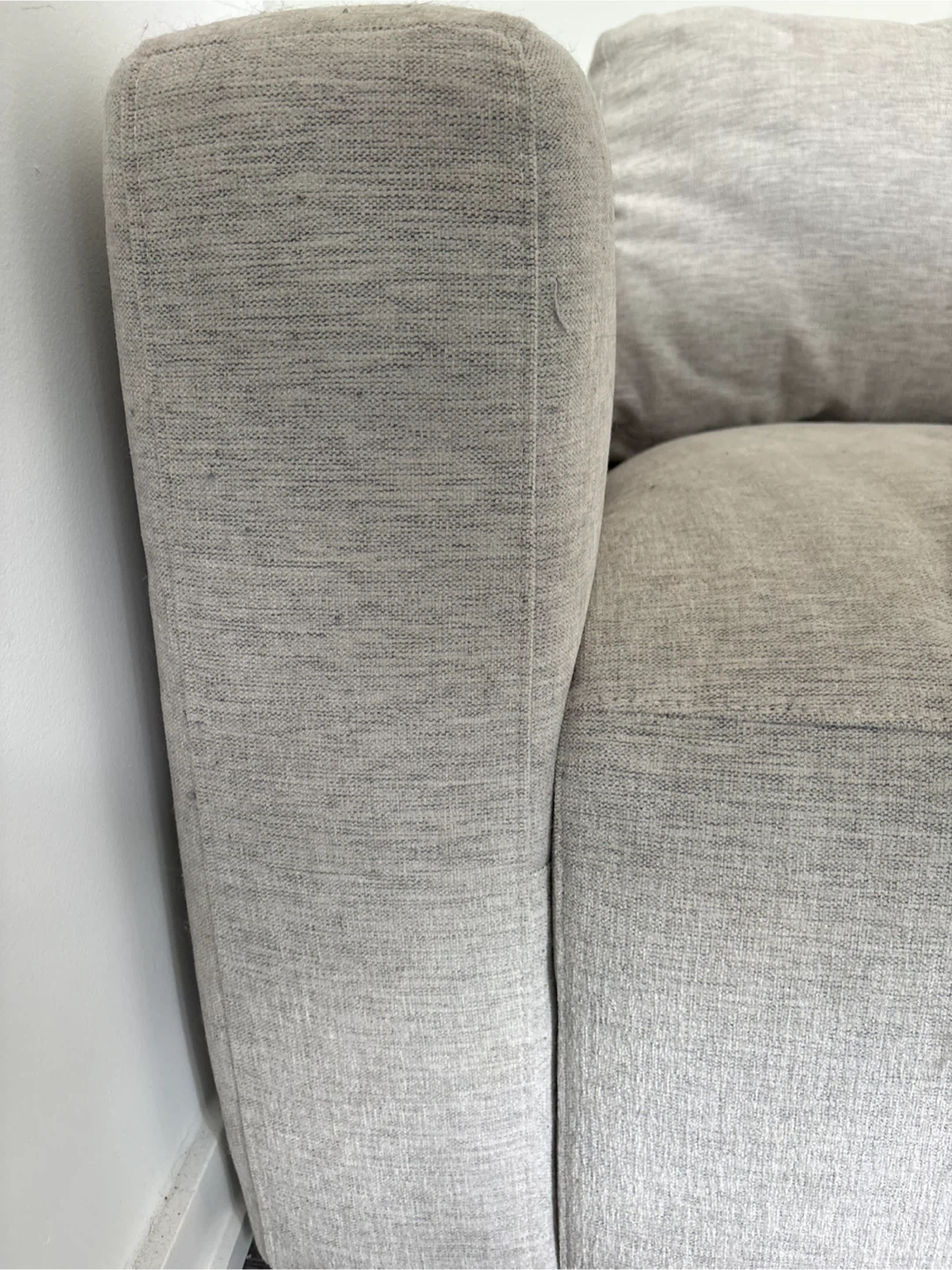 Brick Couch + Ottoman with storage for Sale - photo 2