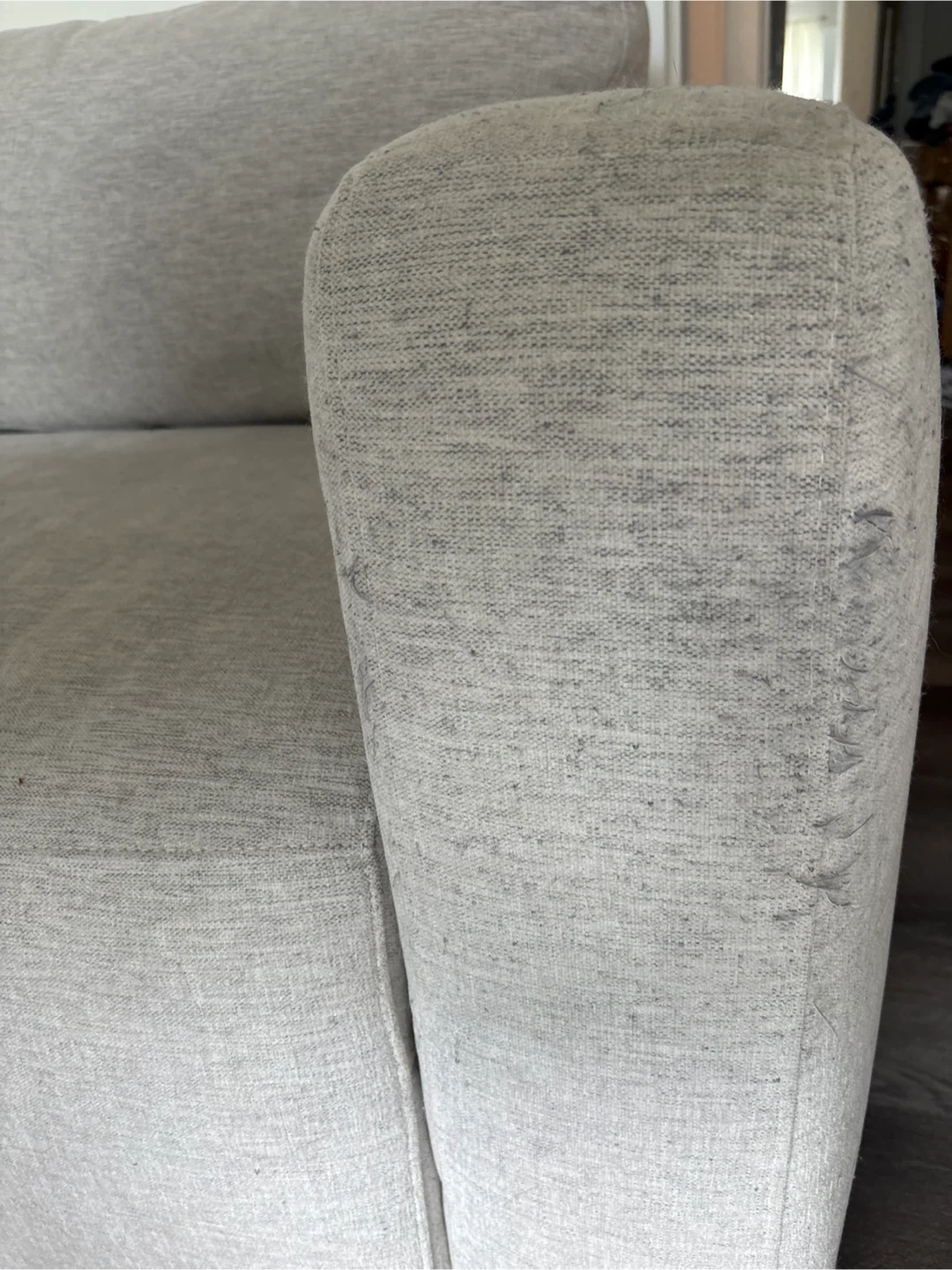 Brick Couch + Ottoman with storage for Sale - photo 3