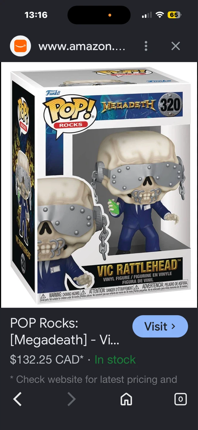 Pop Rocks MEGADETH - photo 2