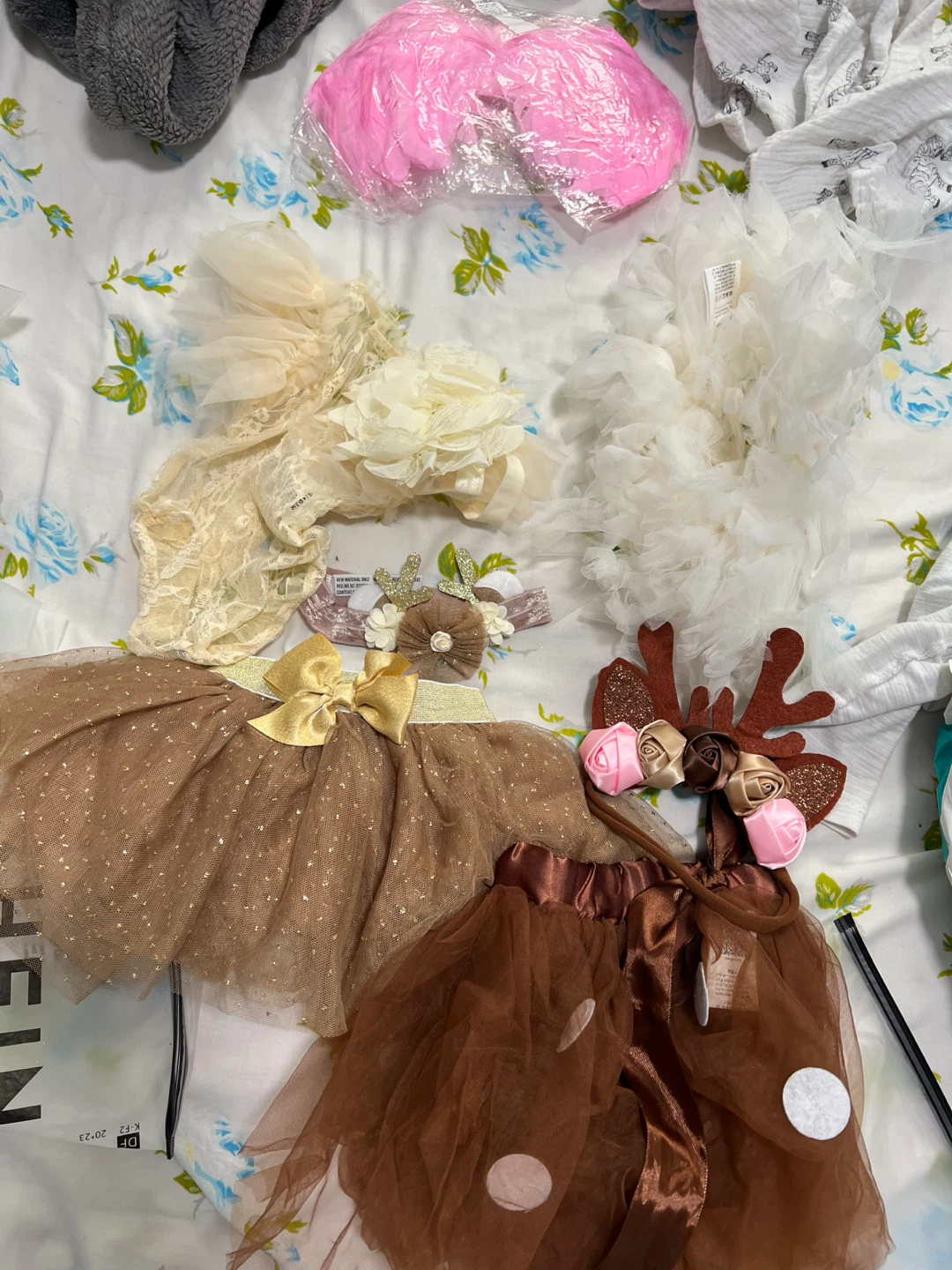 SHEIN Kids Baby Tutu Skirt Set 0-1 months