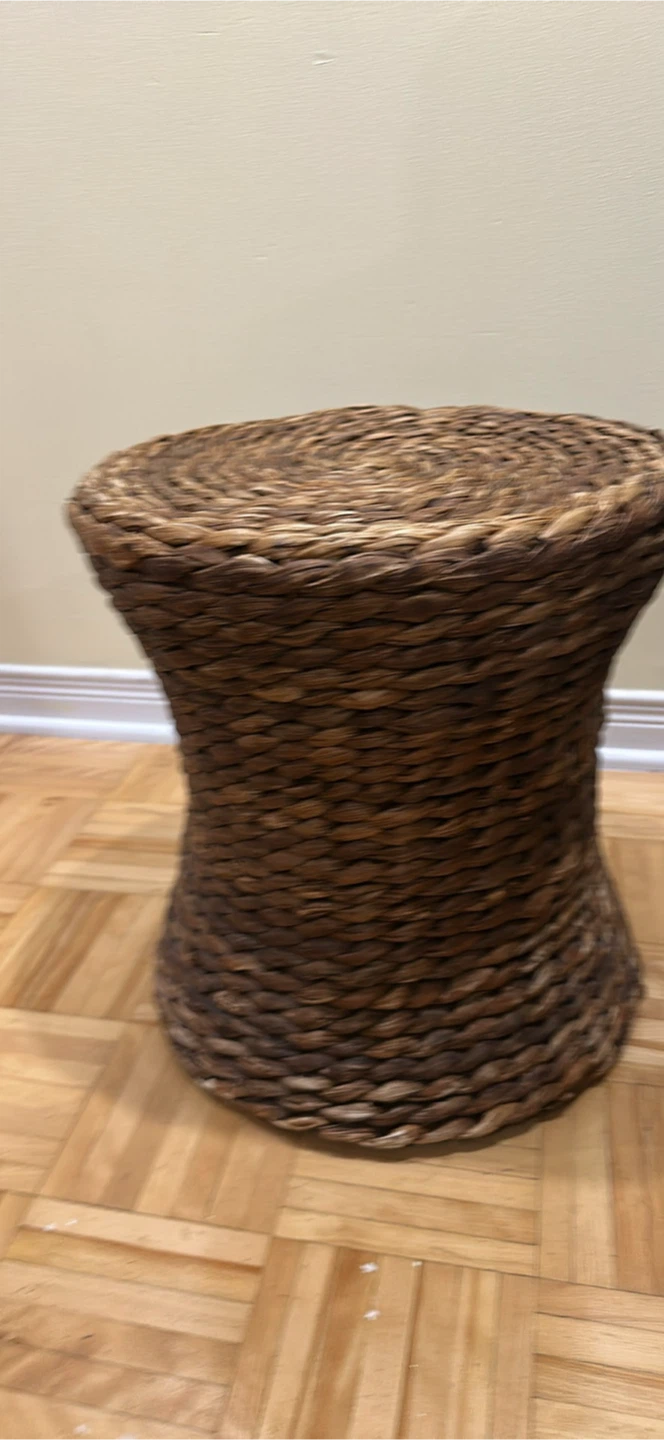 Woven Stool/Side Table
