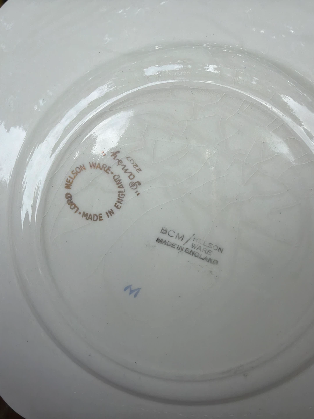 Nelson Ware Lord Nelson Floral Plate - photo 4