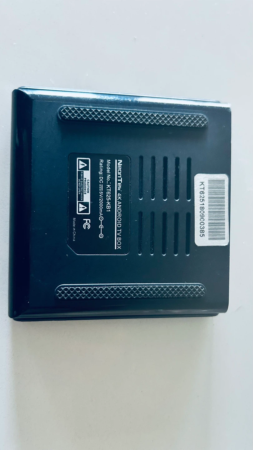 4K Android TV Box (NeonTek KT625-KB1) – As Is - photo 2