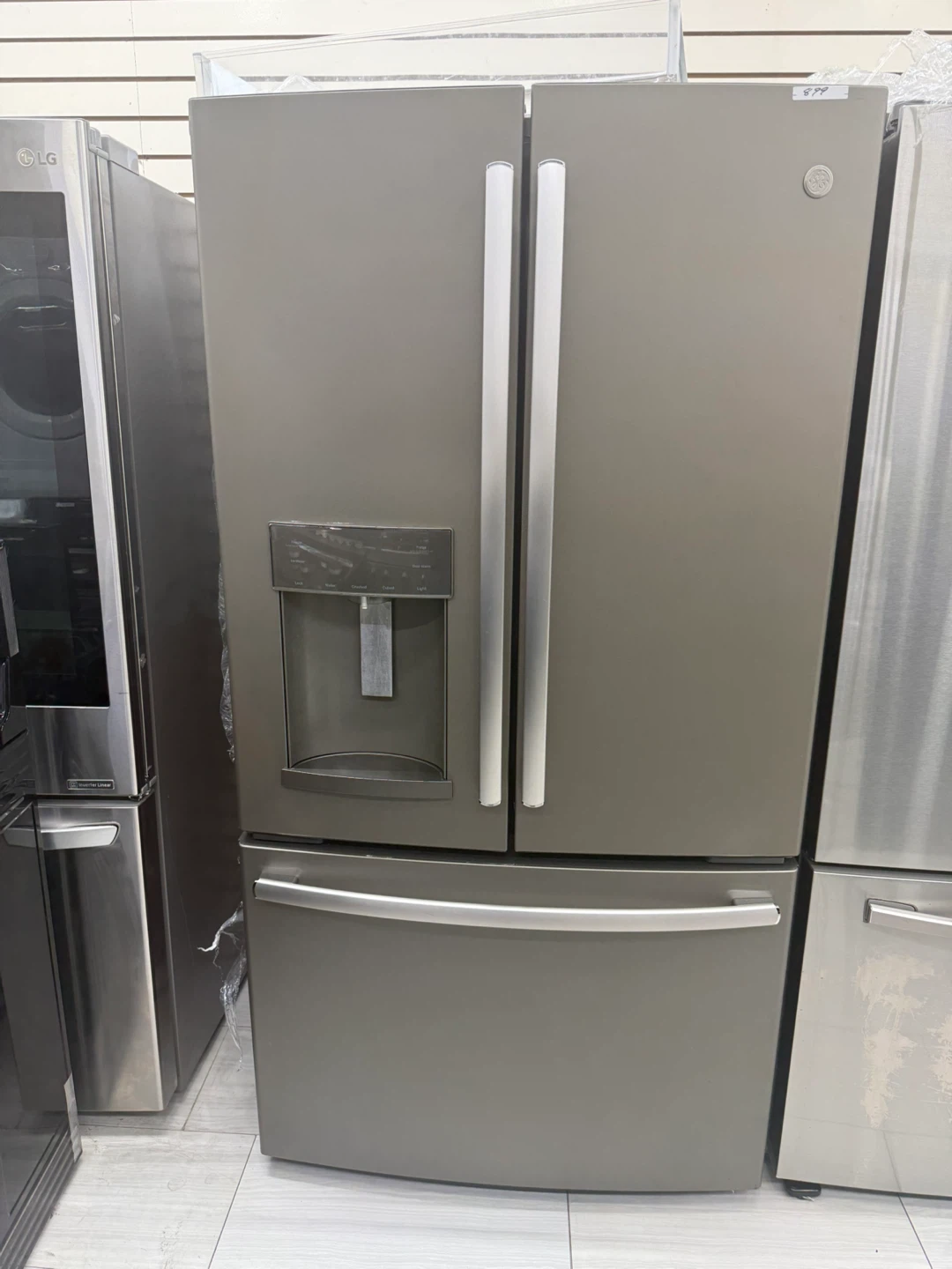 Ge French door refrigerator 36w 33d 69h