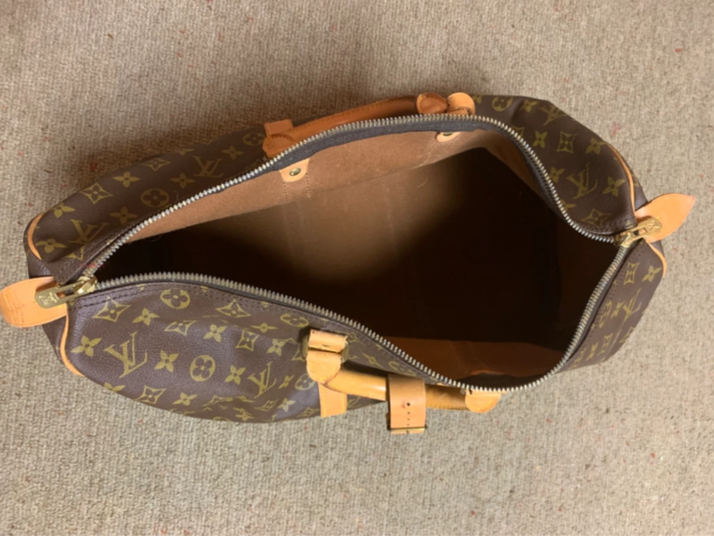 Vintage Louis Vuitton Monogram Keepall 45 Duffle Bag