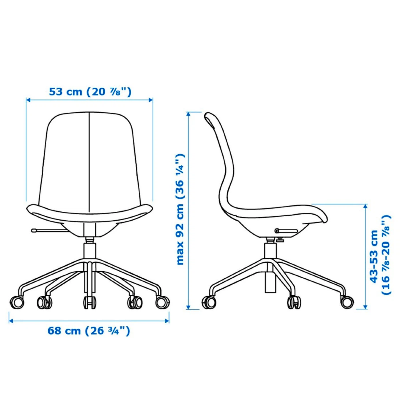 Adjustable Standing Desk and Swivel Chair Set - photo 3