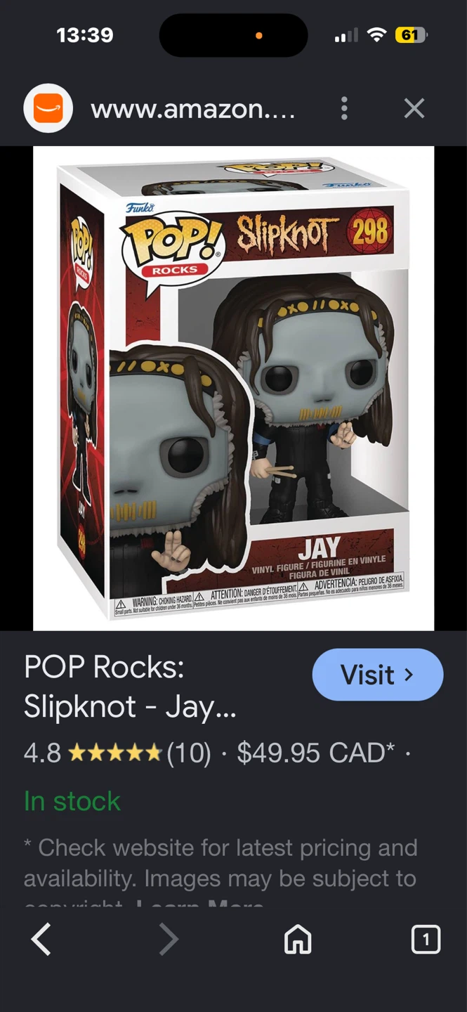Pop! Rocks SLIPKNOT - photo 2