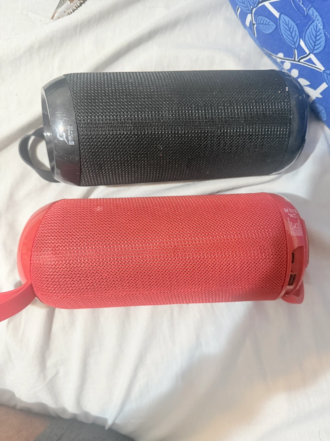 JVC Portable Bluetooth Speaker - Black and Red