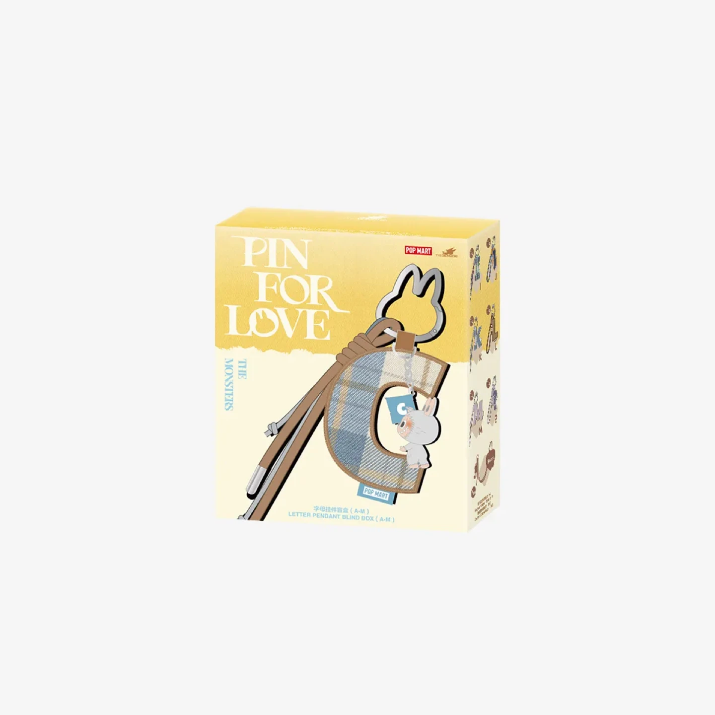POP MART The Monsters Pin For Love Letter Pendant Blind Box - photo 2
