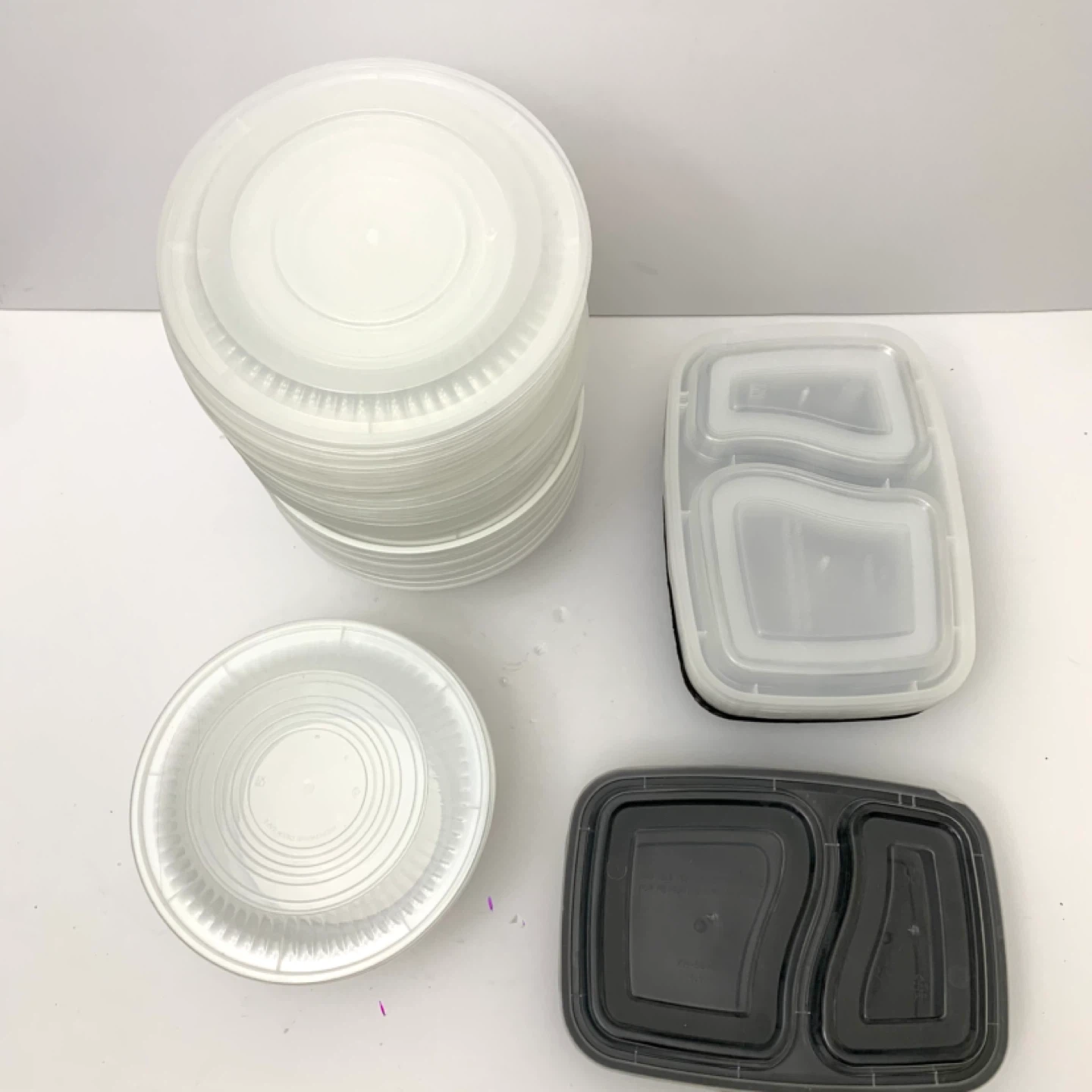 Meal Prep Containers Food Storage Containers Takeout Trays Bowls - photo 2