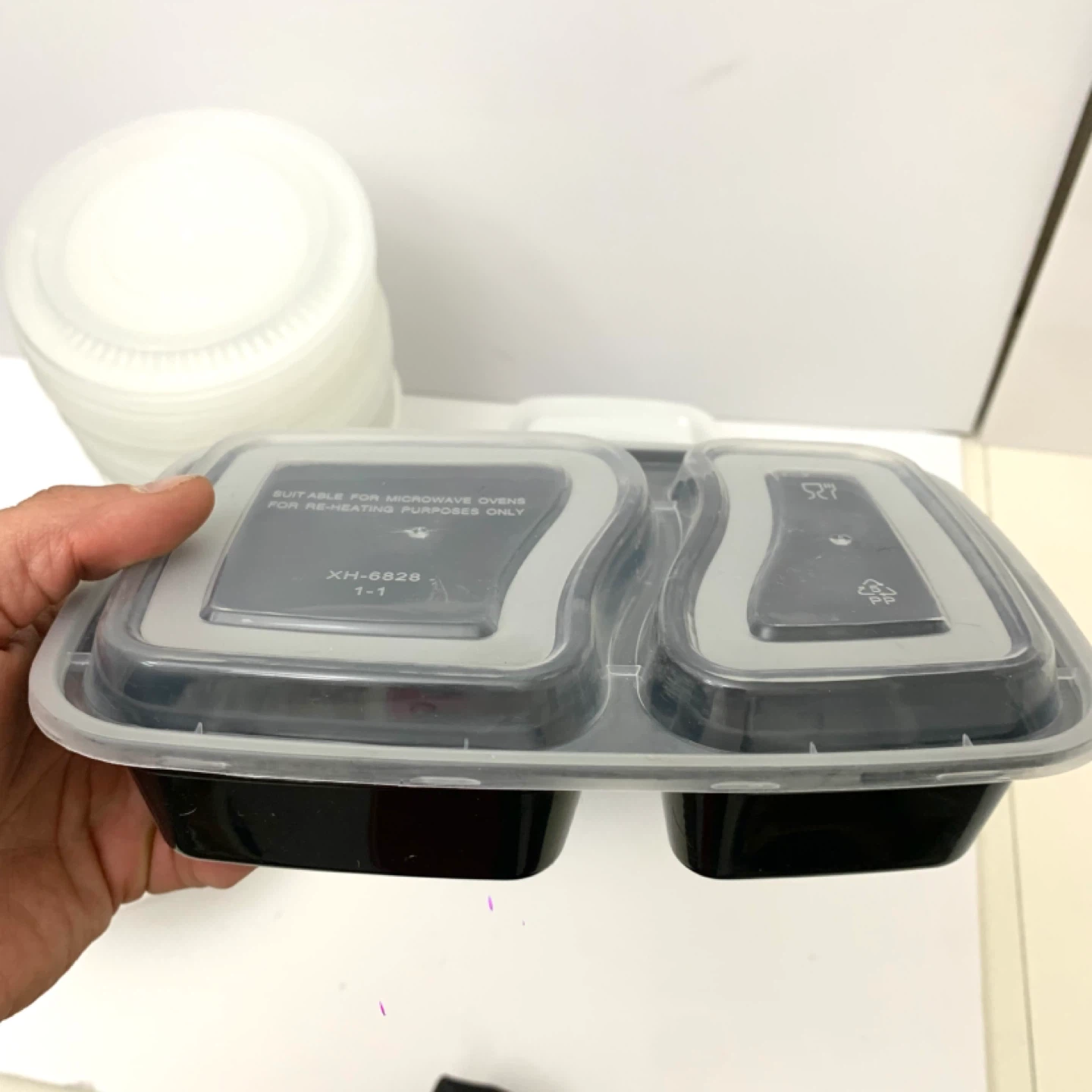 Meal Prep Containers Food Storage Containers Takeout Trays Bowls - photo 3