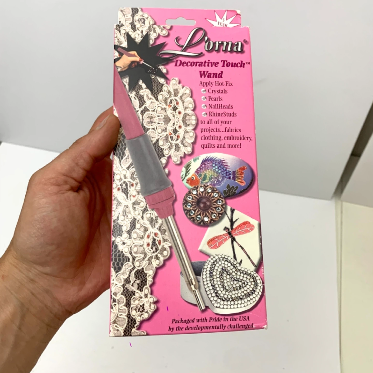 Hot Fix Applicator Wand Rhinestone Tool Arts & Craft Tool Lorna - photo 3