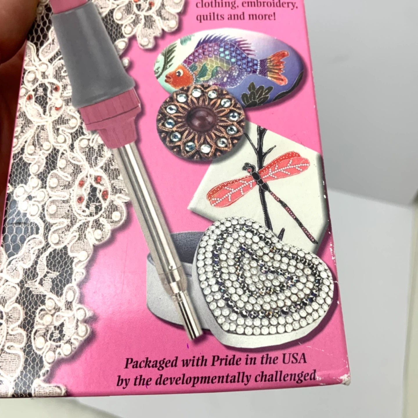 Hot Fix Applicator Wand Rhinestone Tool Arts & Craft Tool Lorna - photo 5
