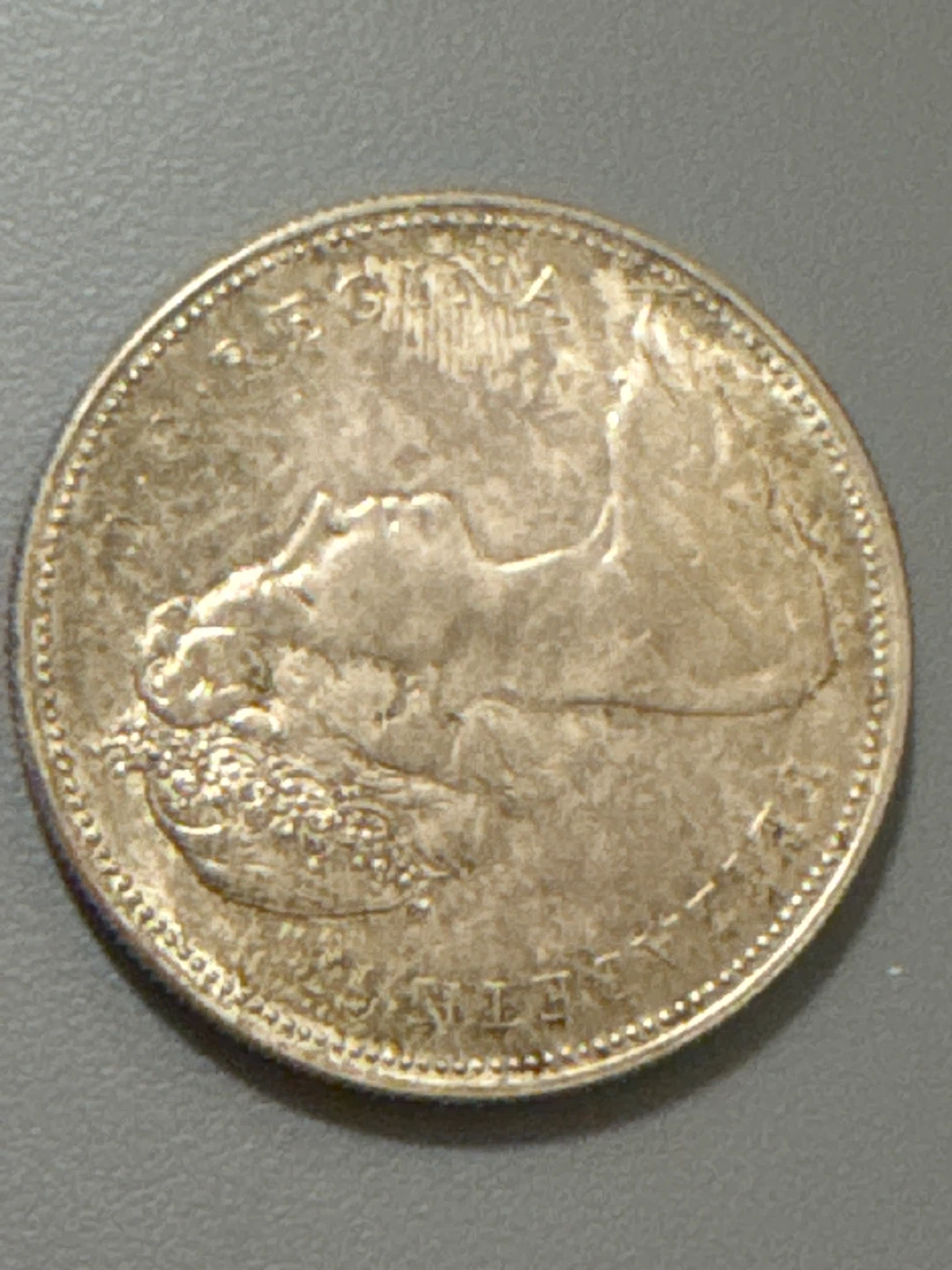 1967 Canada Dollar Coin clean no damage good condition - photo 2