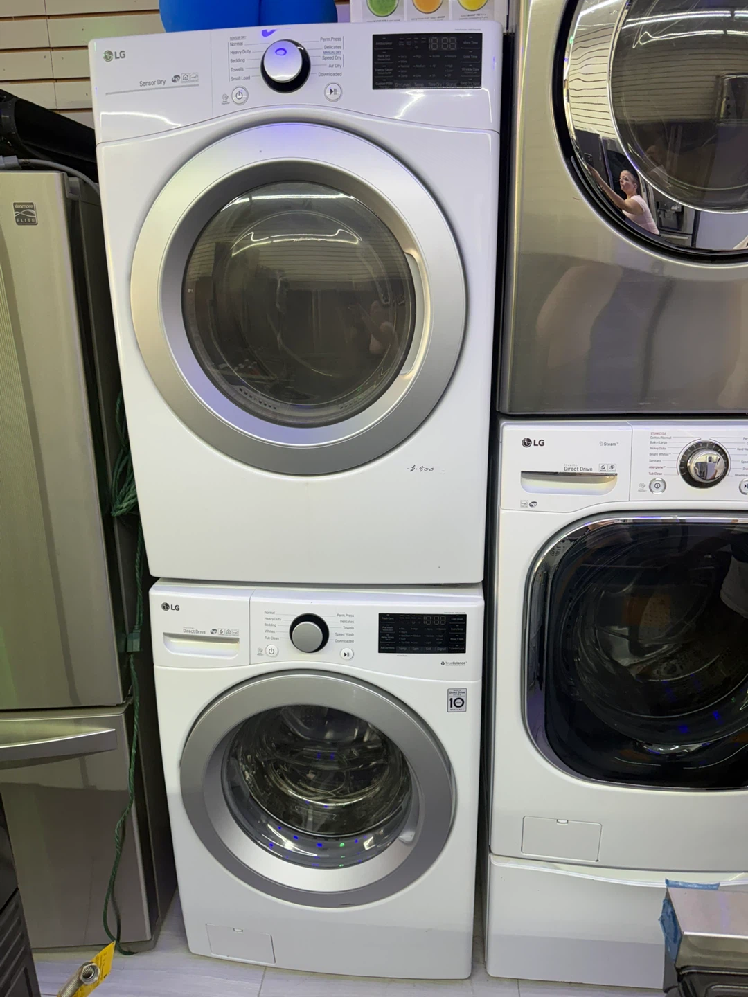 LG washer and dryer electric