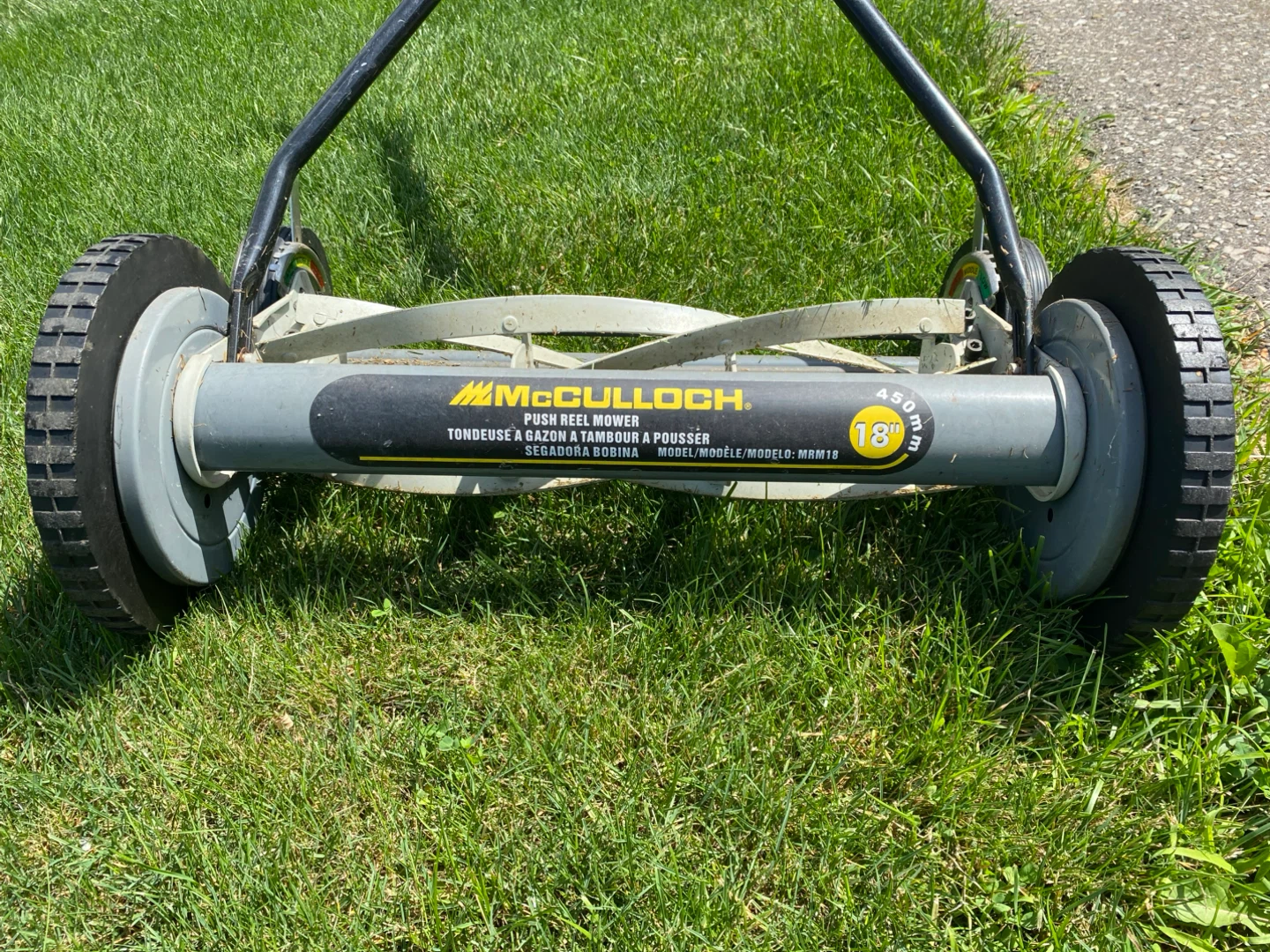 McCulloch Push Reel Mower 18" - photo 2