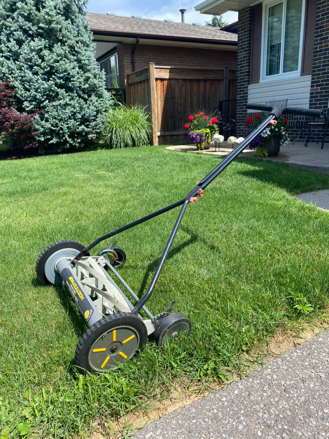 McCulloch Push Reel Mower 18"