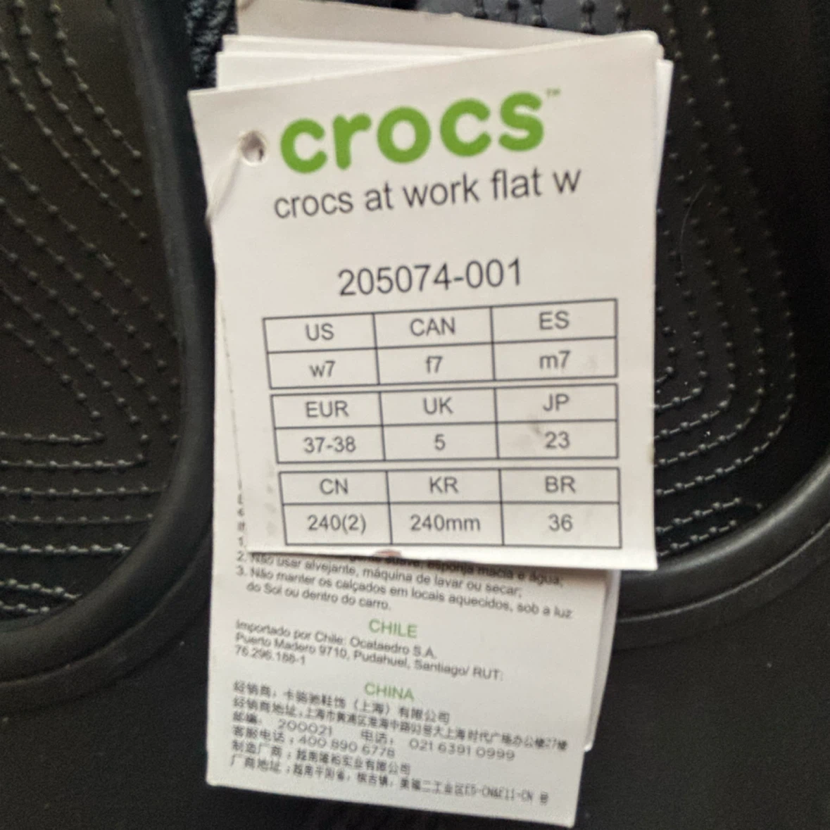 Crocs - At Work Flats - *Size Women 7/Black* - photo 4