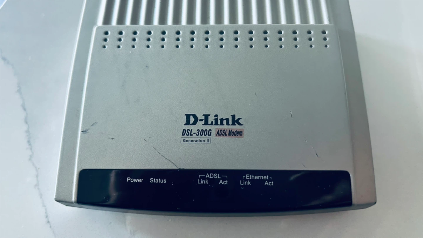 D-Link DSL-300G ADSL Modem – Untested – As Is