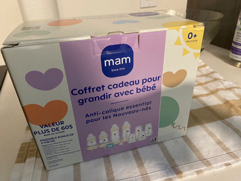 MAM Grow With Baby Gift Set - Anti-Colic Essentials