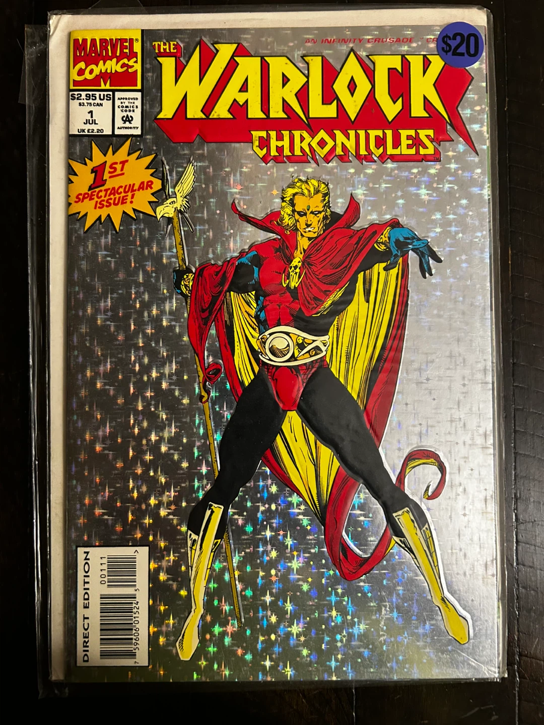 Marvel Comics Warlock Chronicles #1 1st Spectacular Issue - photo 2