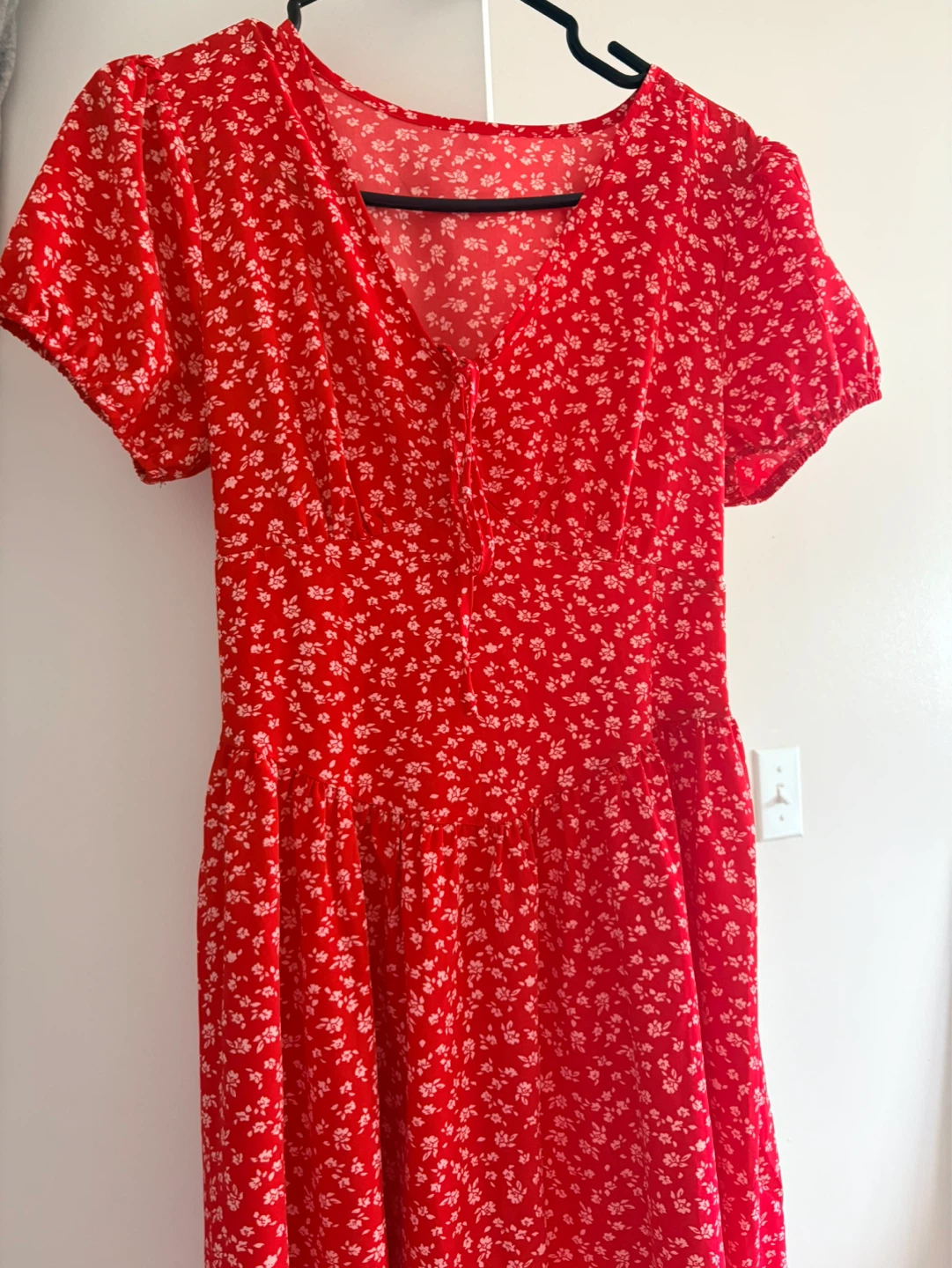 Red Floral Dress - photo 3