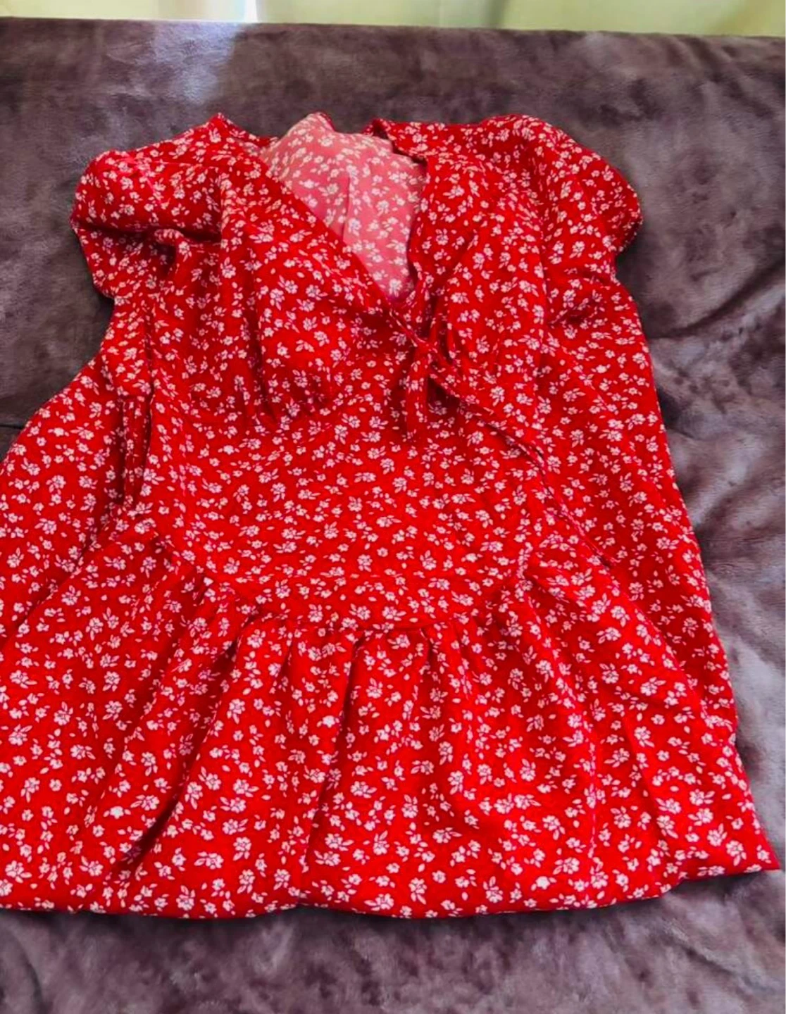 Red Floral Dress - photo 2