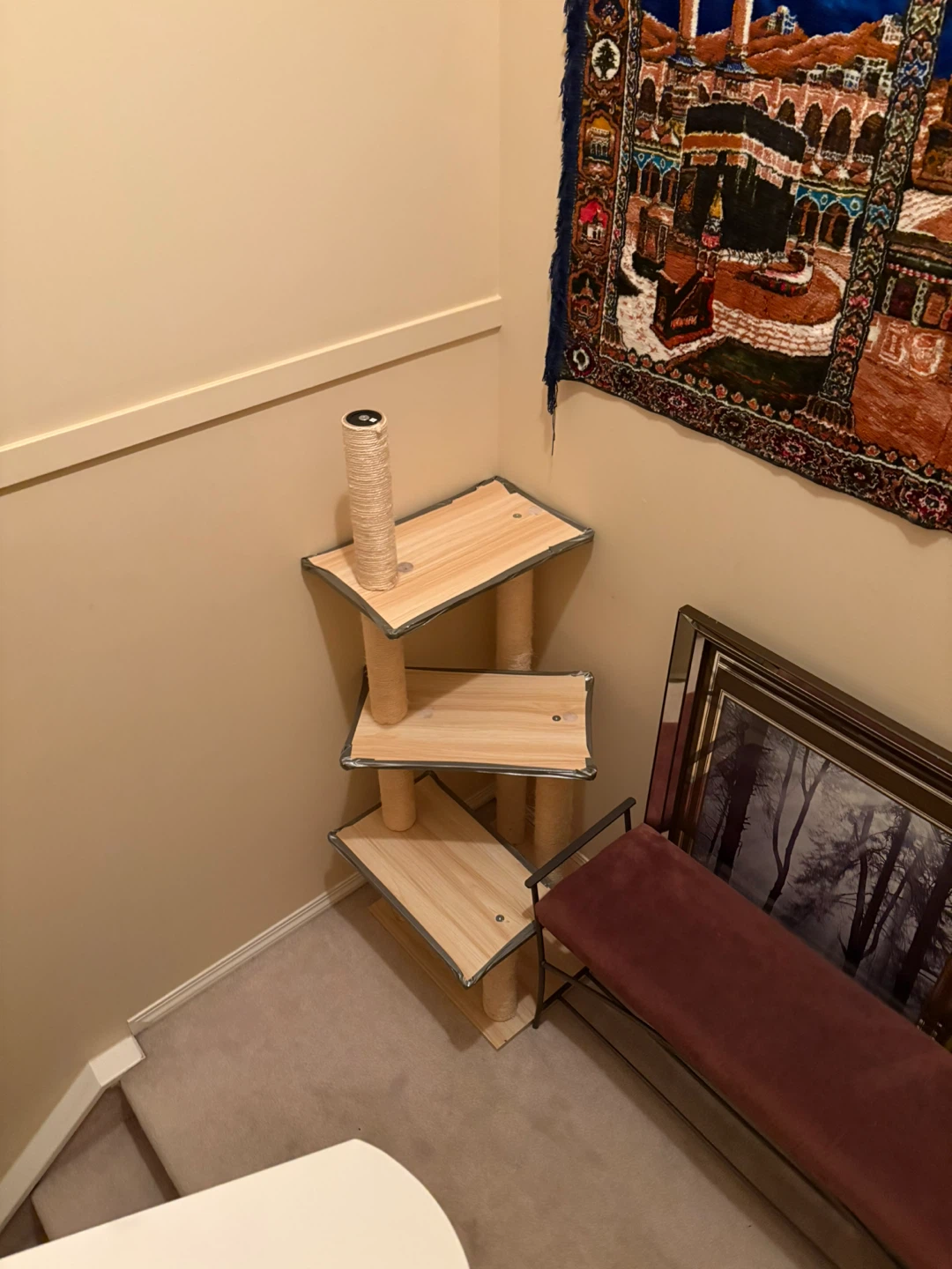 Multi-level Cat Tree with Scratching Posts