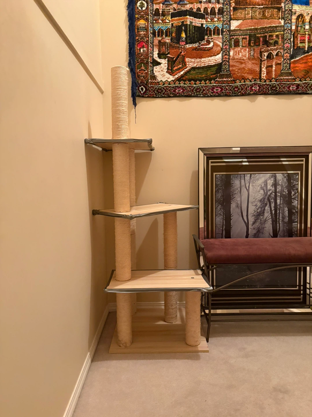 Multi-level Cat Tree with Scratching Posts - photo 2