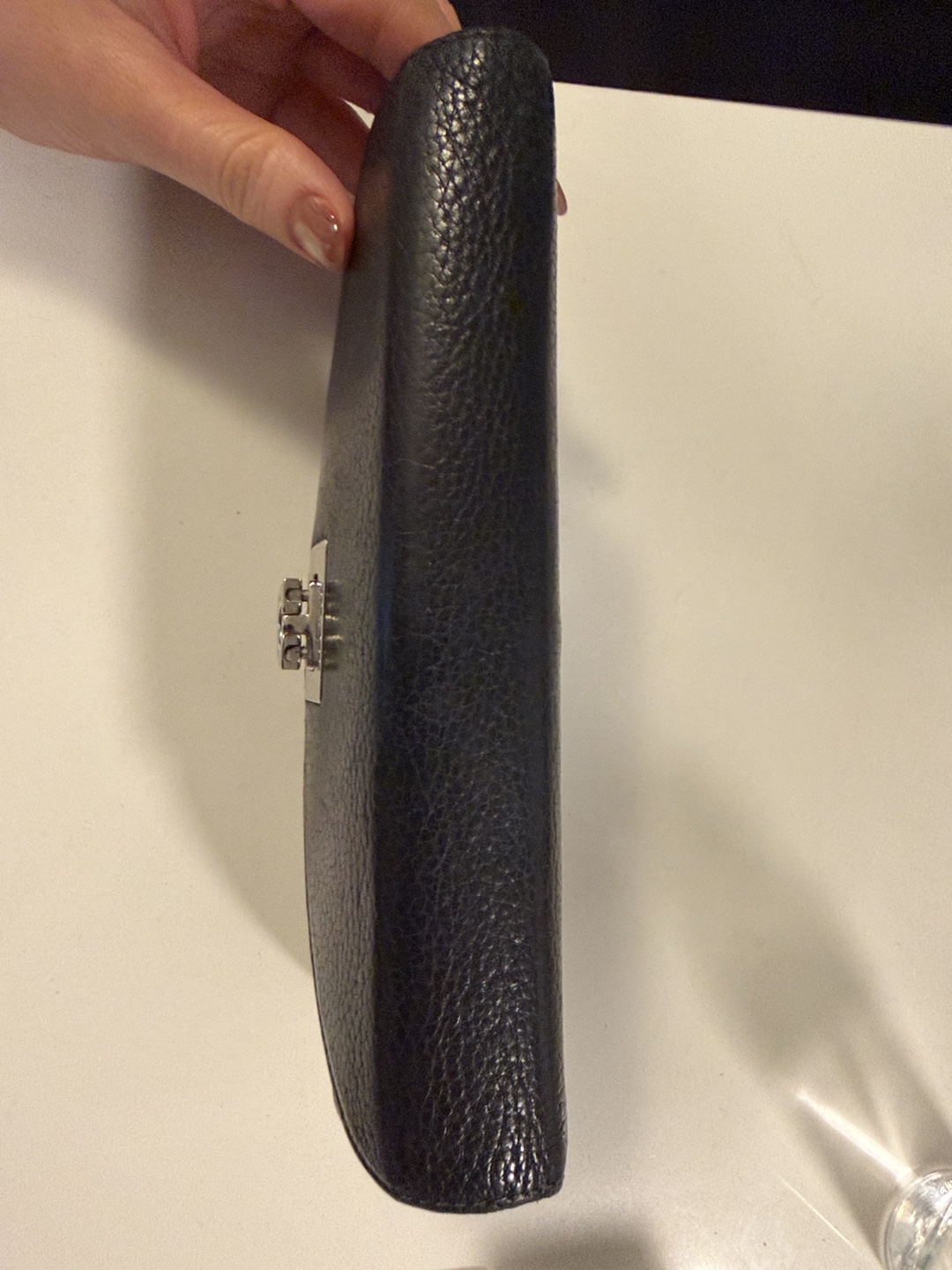Salvatore Ferragamo Black Leather Long Wallet - photo 5