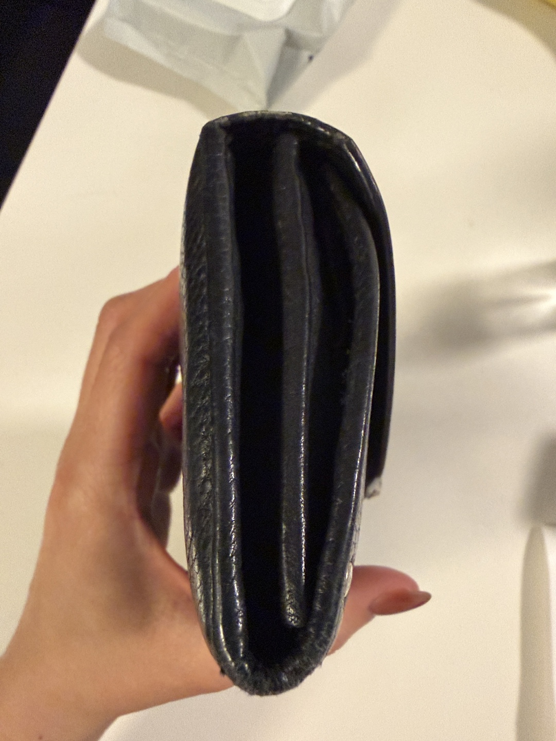 Salvatore Ferragamo Black Leather Long Wallet - photo 3