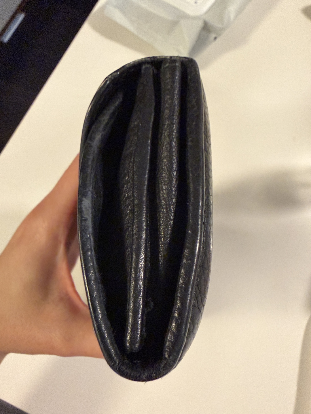 Salvatore Ferragamo Black Leather Long Wallet - photo 4