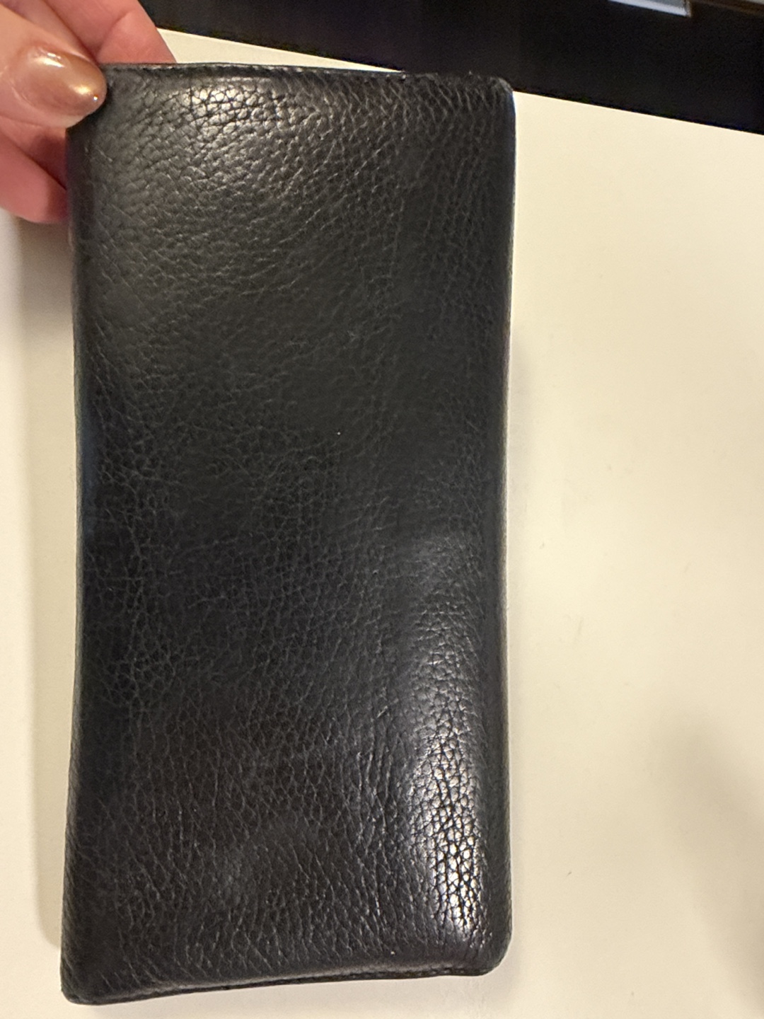 Salvatore Ferragamo Black Leather Long Wallet - photo 2