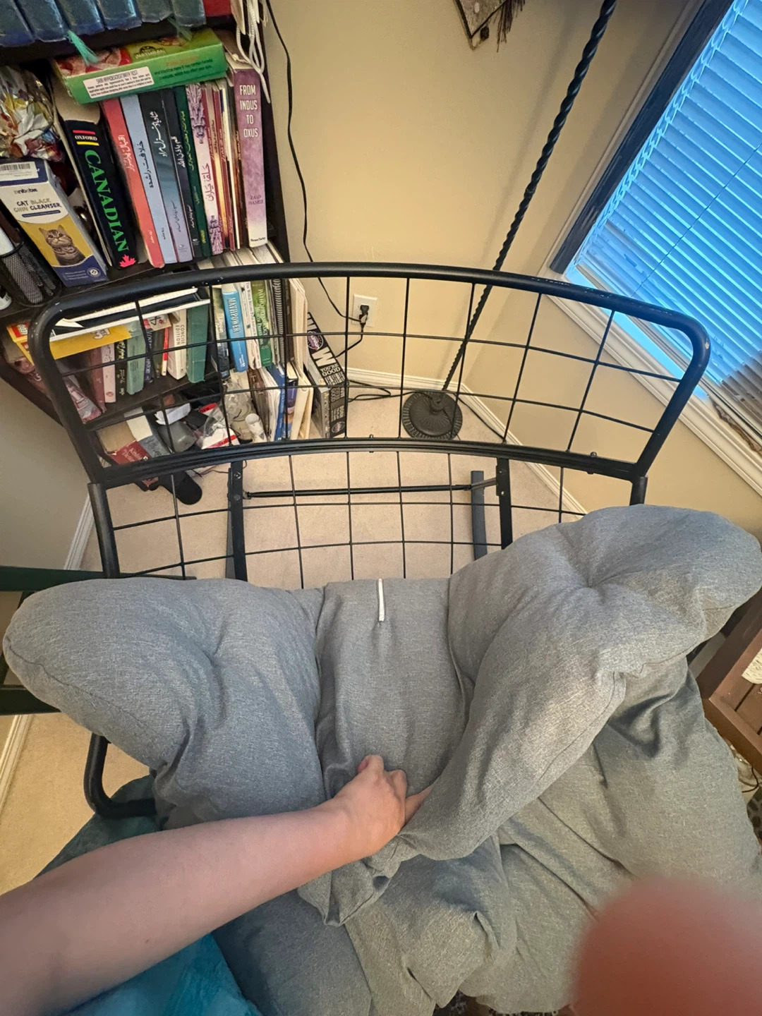 Papasan Chair with Soft Cushions - photo 5