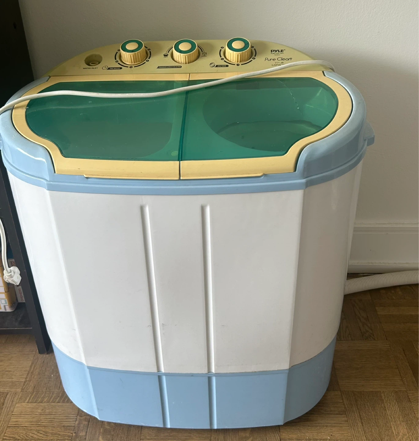 PYLE Pure Clean Twin Tub Washing Machine